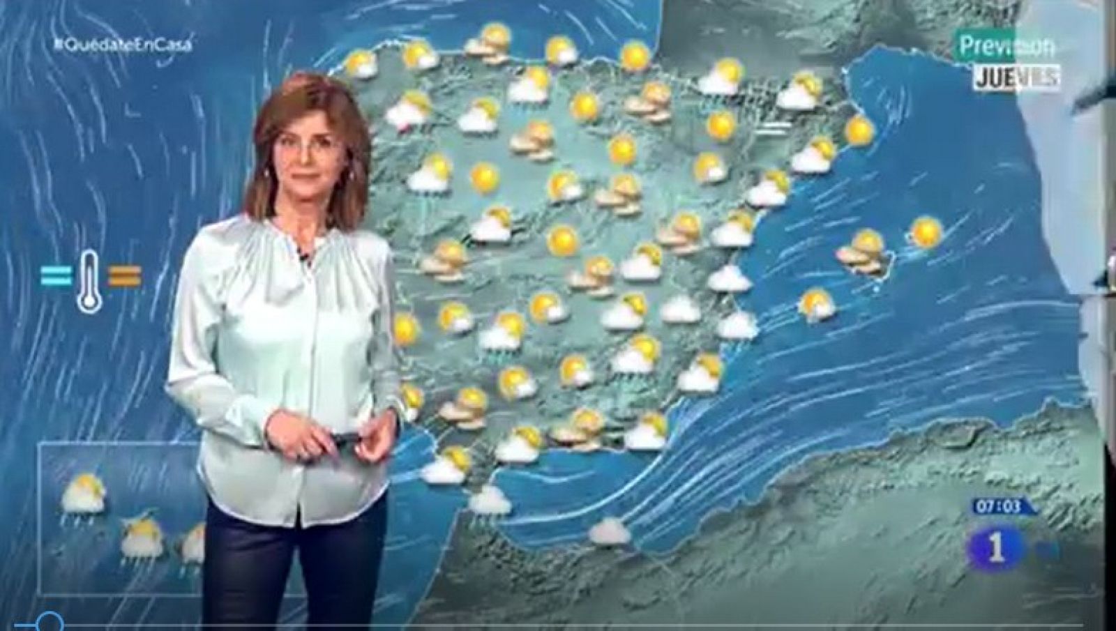 Viento intenso y ascenso térmico en Canarias y en el Cantábrico