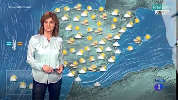 El tiempo - Viento intenso y ascenso térmico en Canarias y en el Cantábr