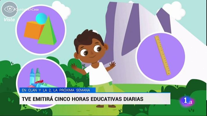 Telediario 1 - Educlan: Juegos y aprendizaje para los niños en Clan