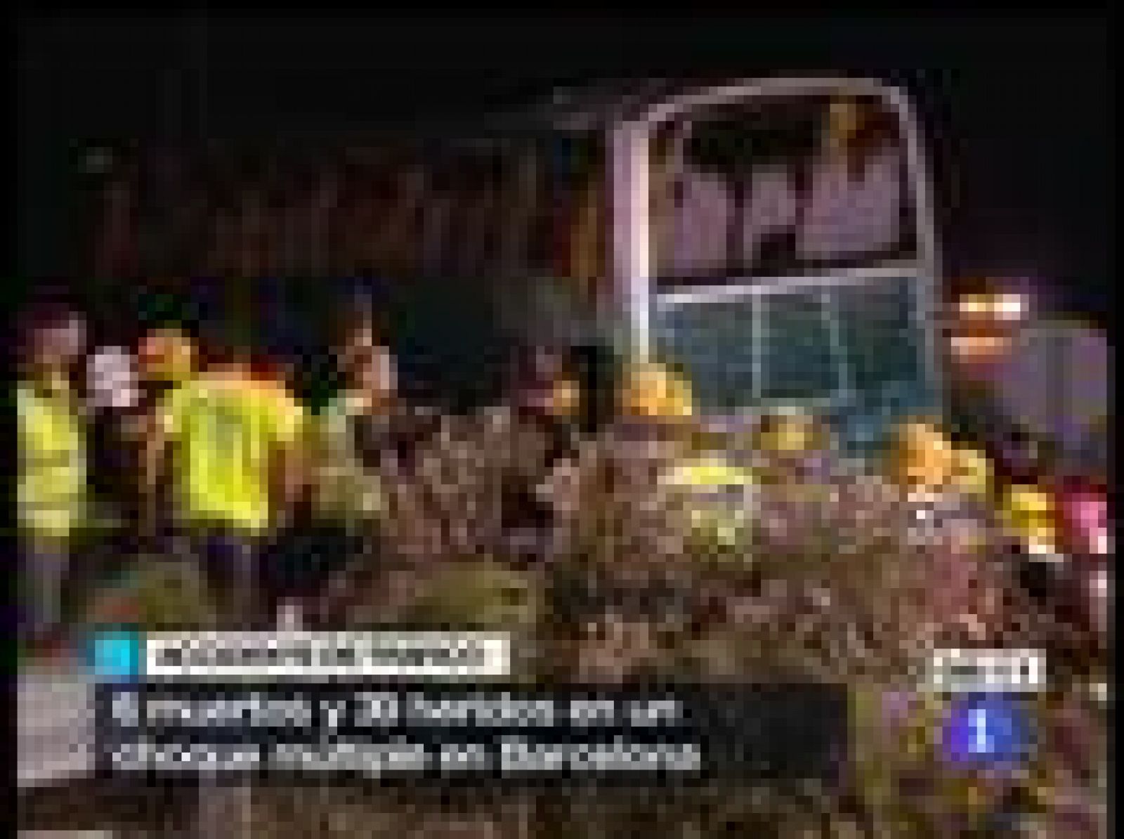 Sin programa: Seis muertos al volcar un autocar | RTVE Play