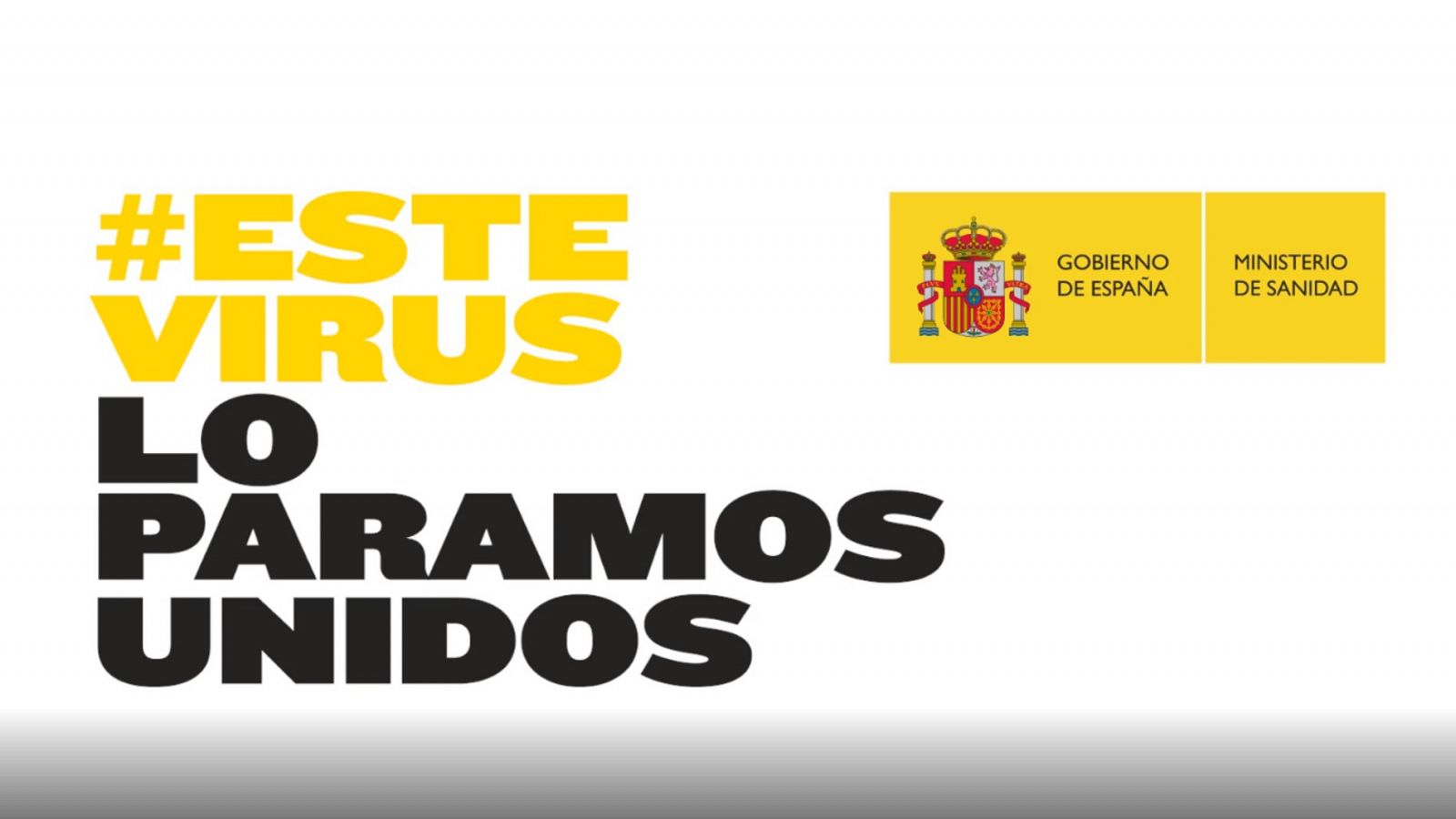 '#EsteVirusLoParamosUnidos', la campaña del Gobierno en redes sociales contra el coronavirus - RTVE.es