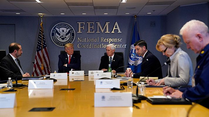 Telediario 1 - Estados Unidos se convierte en el sexto país del mundo con más casos de coronavirus