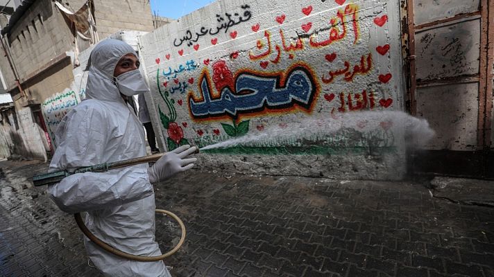 Gaza, el único punto de Oriente Medio libre de coronavirus por ahora