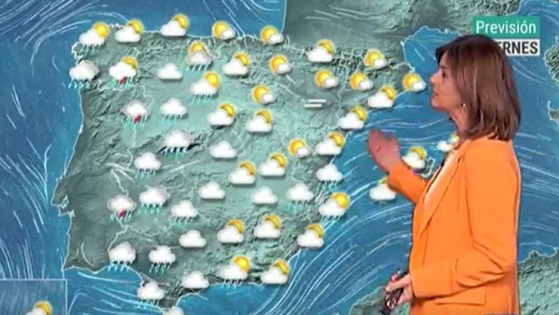 Intensas lluvias en Andalucía Occidental y en Extremadura