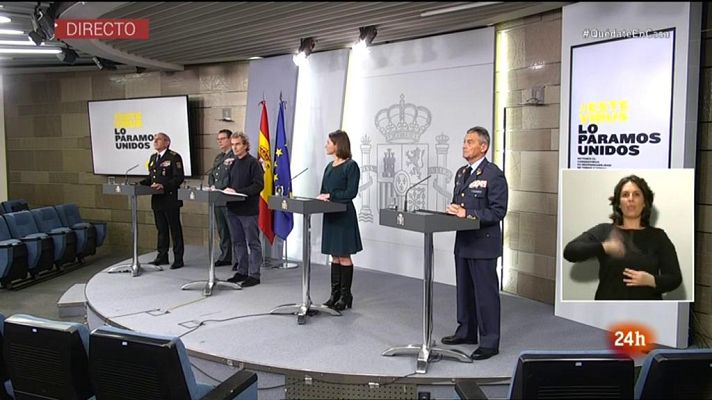 Especiales informativos - Coronavirus. Rueda de prensa del comité