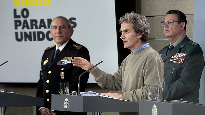 Telediario 1 - Más de 1.000 fallecidos con coronavirus y más de 20.400 contagiados en España