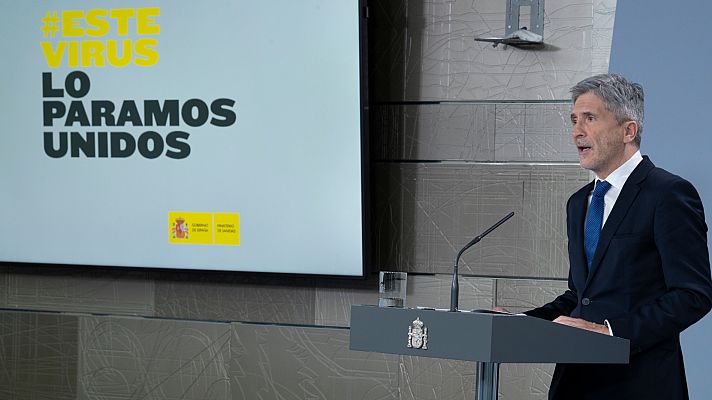 Especiales informativos - Marlaska: "Antes de ser insolidarios, piensen en todos los que se juegan la vida"