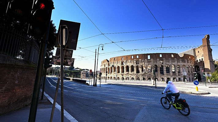 Una Italia confinada, pero menos contaminada