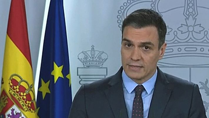 Telediario 1 - Sánchez: "Los españoles serán los que evaluarán qué hemos hecho las diferentes administraciones"