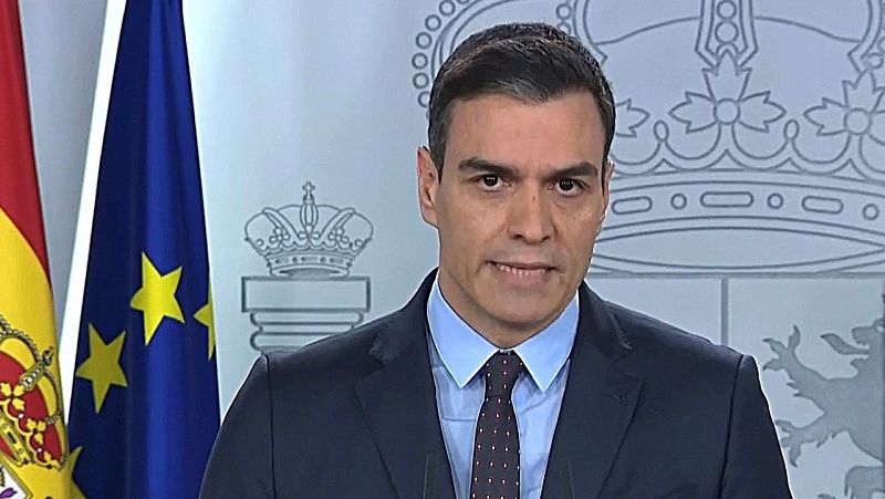 Pedro Sánchez: "Estos siete días han cambiado nuestra forma de ver al coronavirus, ahora sabemos lo peligroso que es"