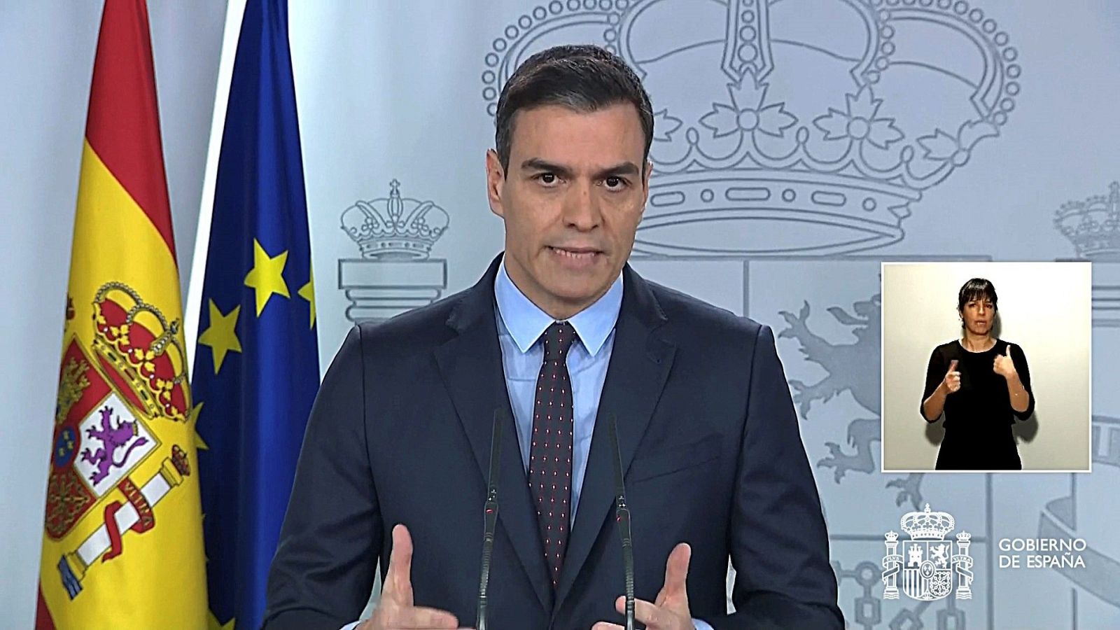 Sánchez: "La población ha seguido ejemplarmente las normas de confinamiento que se dictaron" | Ver