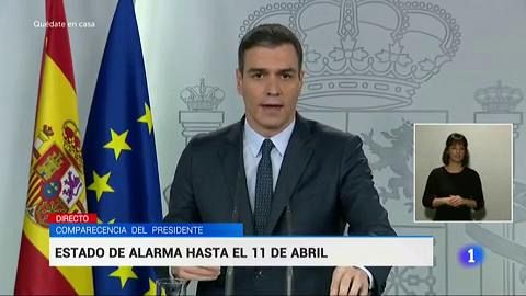 Sánchez: "Es un medida muy dura pedir a los españoles que se confinen un mes"