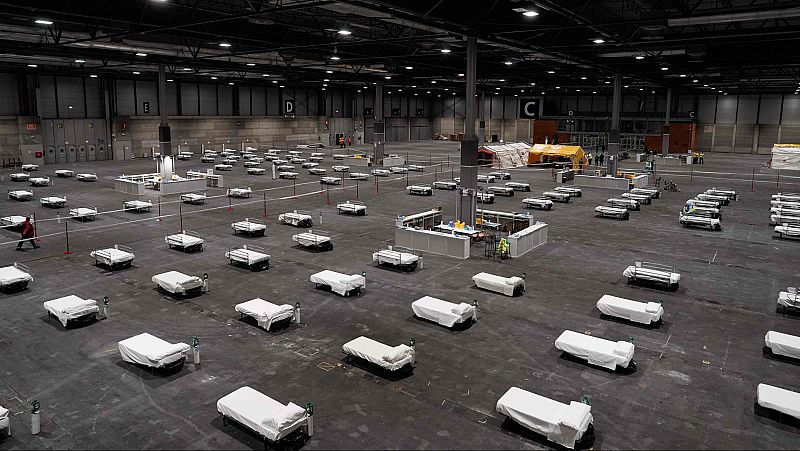 El hospital de IFEMA acoge ya a 130 pacientes