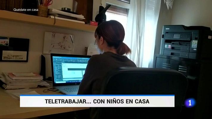 RTVE Igualdad - Teletrabajar con los niños en casa ¿misión imposible?