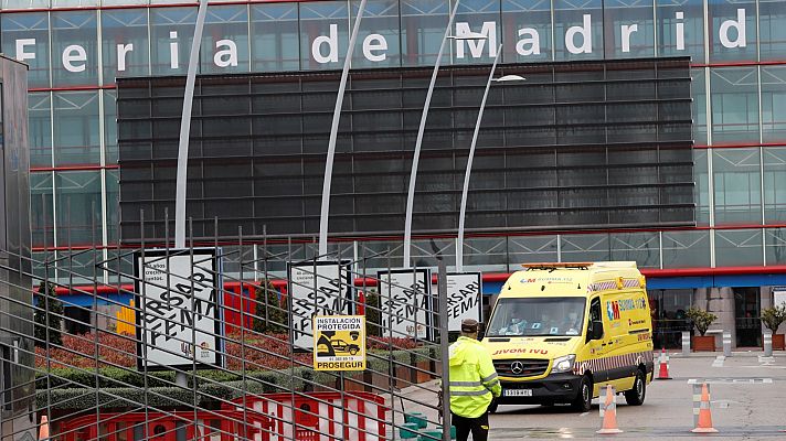 El IFEMA se convierte en el hospital más grande del país para atender a pacientes de coronavirus