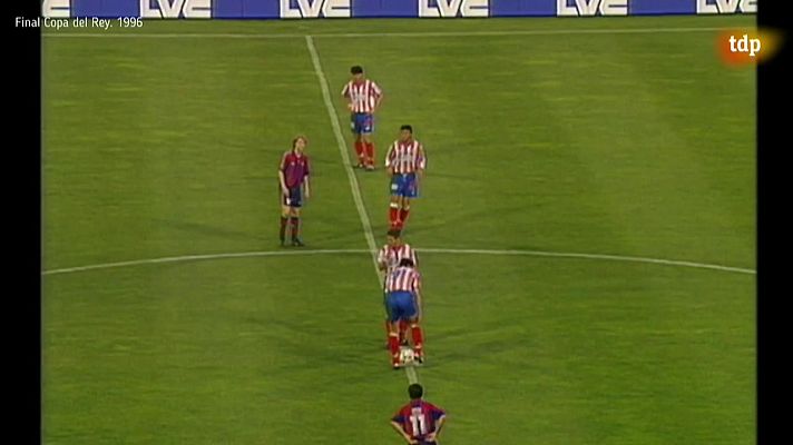 Fútbol - Final Copa del Rey 1996: At.Madrid- FC. Barcelona