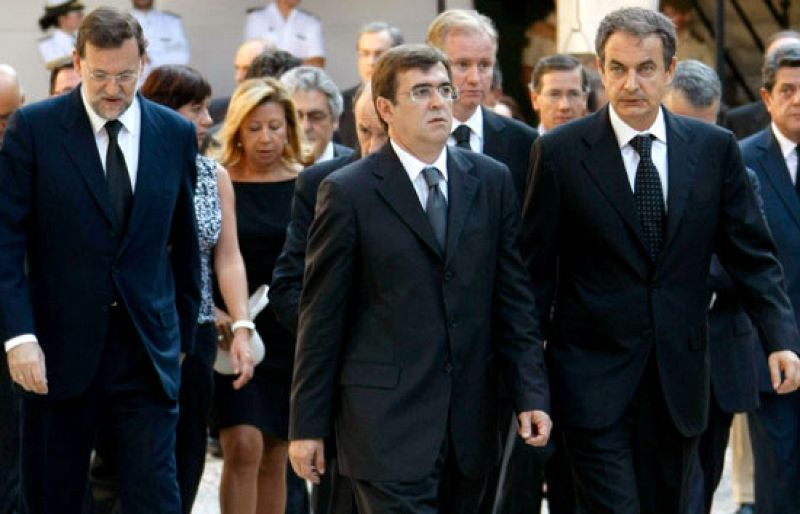 Comienza el funeral en Mallorca por los dos guardías civiles muertos en el atentado de Mallorca