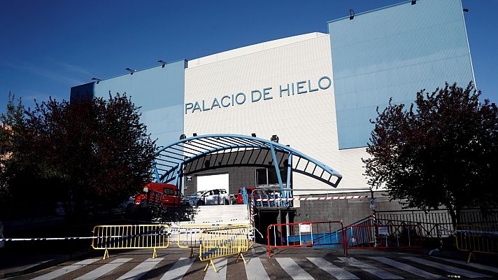 Telediario 1 - Madrid utilizará el Palacio de Hielo como morgue para los fallecidos con coronavirus
