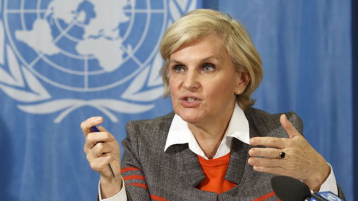 Telediario 1 - María Neira (OMS): "Estamos convencidos de que todavía se puede contener" el coronavirus