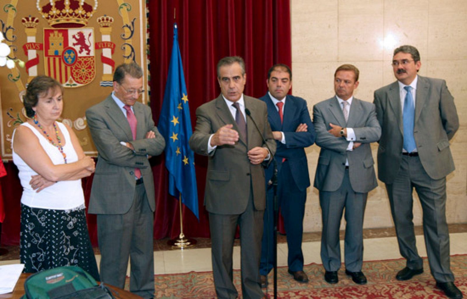 Corbacho se disculpa con el periodista de TVE | Ver