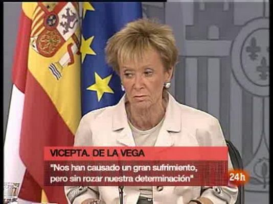  - De la Vega condena el atentado