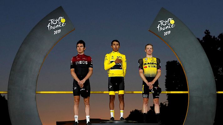 Telediario 1 - El Tour de Francia mantiene su fecha y baraja la disputa sin público por el coronavirus