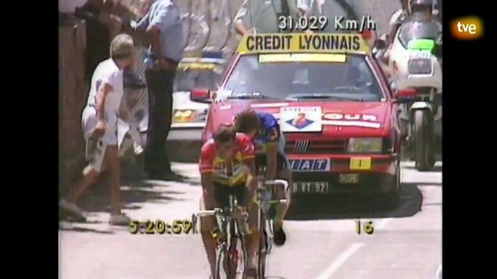 Los mejores momentos del deporte español - Ciclismo - Tour de Francia 1991: 12ª etapa: Jaca - Vall Lour