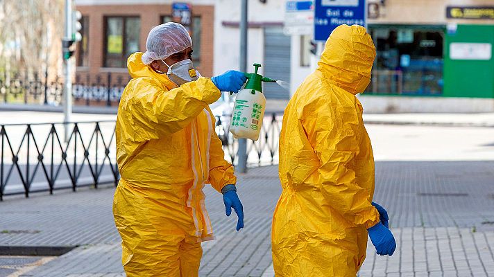 Telediario 1 - Telediario 2 en 4' - 24/03/20