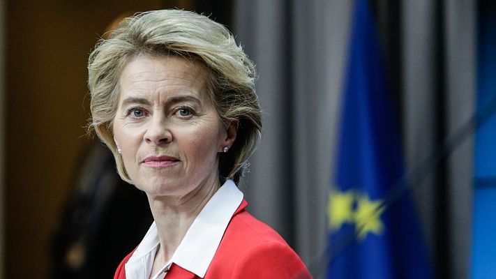 Telediario 1 - Ursula von der Leyen, en el Telediario: "Ningún Estado podrá gestionar esta crisis solo"