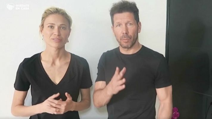 Telediario 1 - El deporte muestra su cara más solidaria en la batalla contra el coronavirus