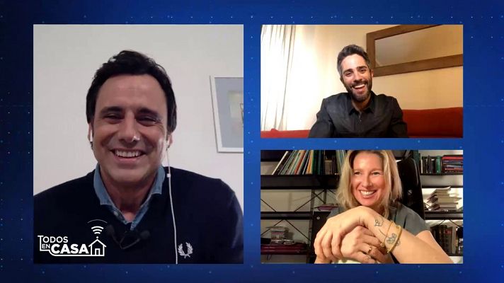 Todos en casa - Roberto Leal y Anne Igartiburu nos cuentan su confinamiento