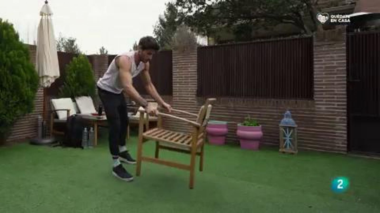 ¡Actividad cardiovascular con una silla! - RTVE.es