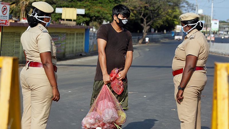 Coronavirus: Primer día de confinamiento en la India | Ver
