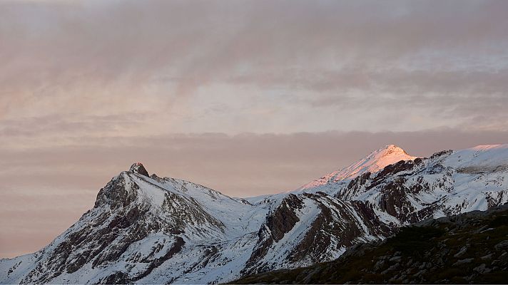 El tiempo - Nevadas en Pirineos y la Ibérica turolense