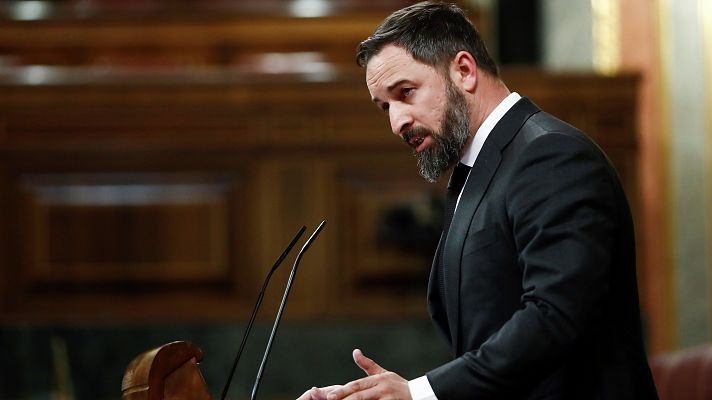 Abascal, a Sánchez y a Iglesias: "Ustedes lo han hecho todo tarde y mal. Nos han mentido"