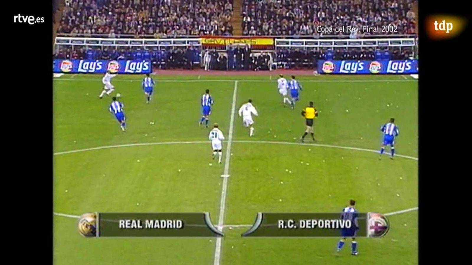Los mejores momentos del deporte español: Fútbol - Final Copa del Rey 2002: Real Madrid - Deportivo | RTVE Play