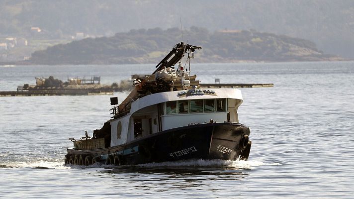 Telediario 1 - Pescadores españoles piden acogerse a ERTE ante el coronavirus
