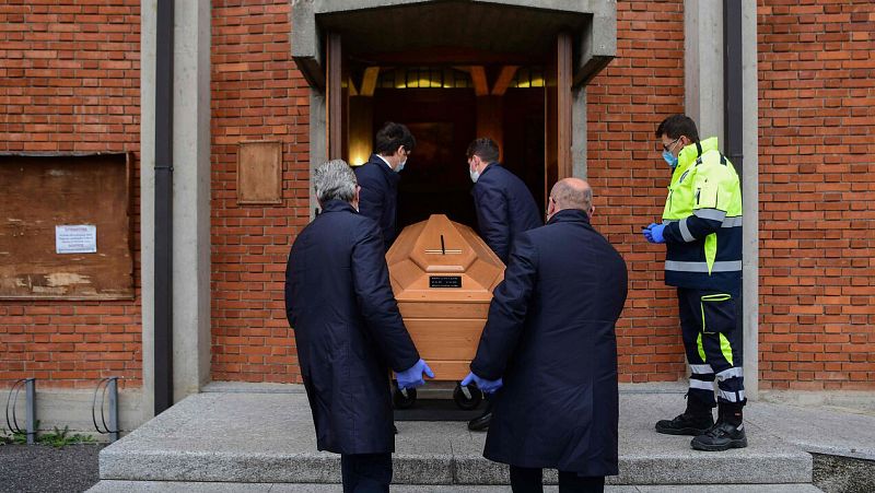 Coronavirus | La dificultad de decir adiós a los seres queridos en Italia | RTVE.es | Ver