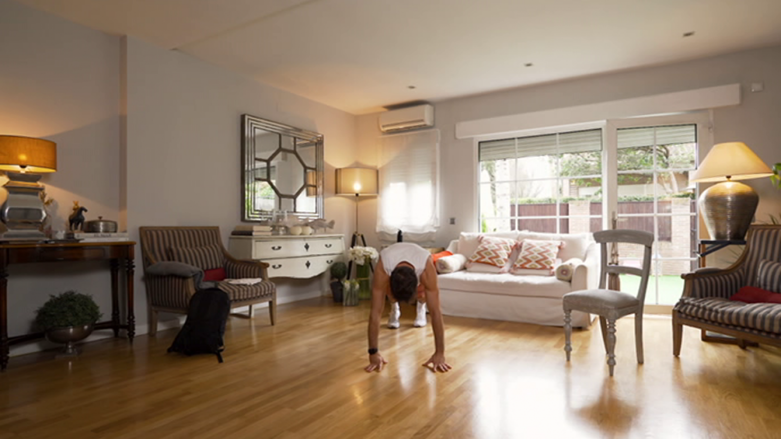 Muévete en casa - Programa 5 (cómo fortalecer cuadriceps y glúteos en casa) - ver ahora
