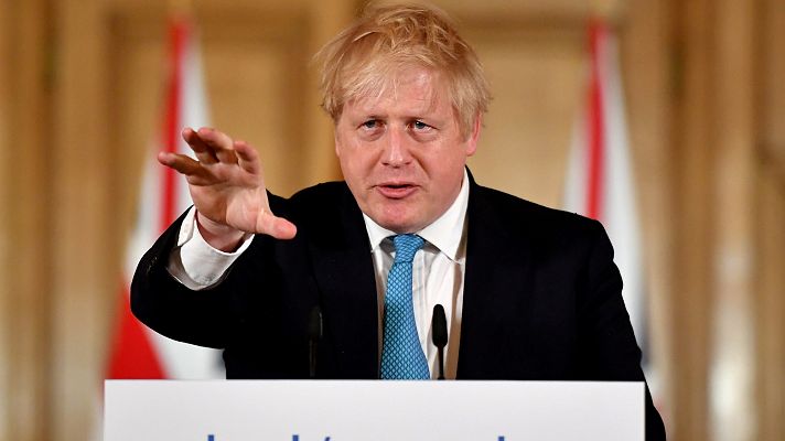 Especiales informativos - El primer ministro británico, Boris Johnson, da positivo por coronavirus