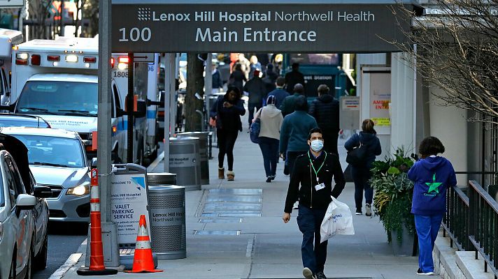 Telediario 1 - EE.UU. es el país con más casos de coronavirus en el mundo