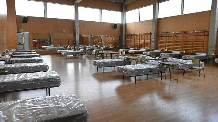 MSF instala dos pabellones de apoyo a hospitales de Leganés y Alcala de Henares