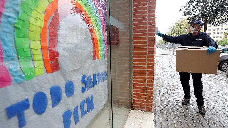 Coronavirus | Los voluntarios, claves en la ayuda de ancianos confinados a solas | Ver