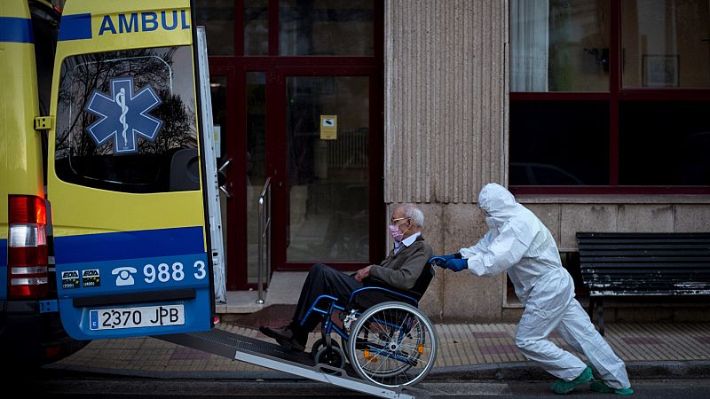 España registra el mayor número de muertes con coronavirus en un día: 769 fallecidos