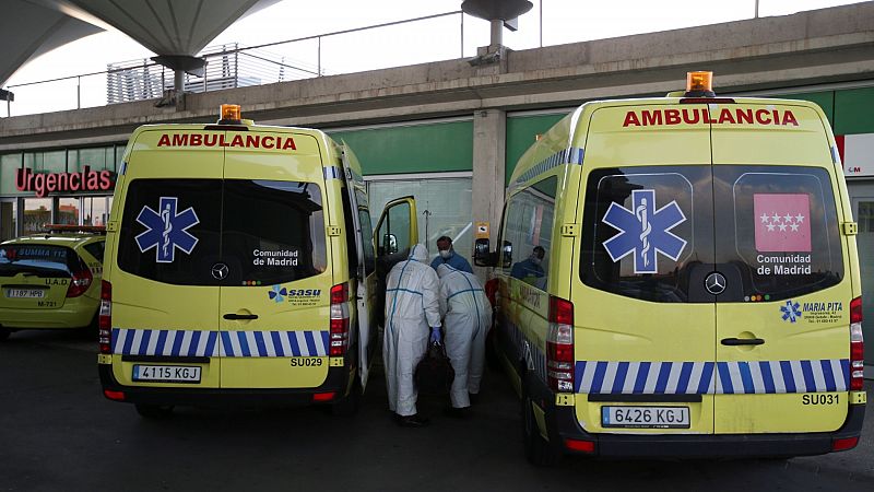 Los hospitales de la Comunidad de Madrid continúan en una situación límite por el coronavirus