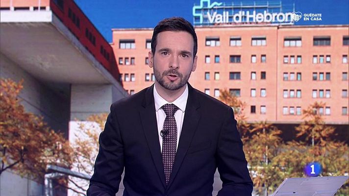 Telediario 1 - Barcelona acondicionará centros deportivos para atender a los pacientes con coronavirus menos graves