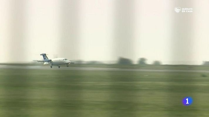 Telediario 1 - Hospitales de Francia saturados y ya sin camas de reanimación