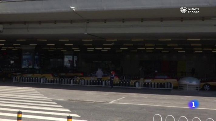 Telediario 1 - China impide la entrada a todos los que no sean chinos