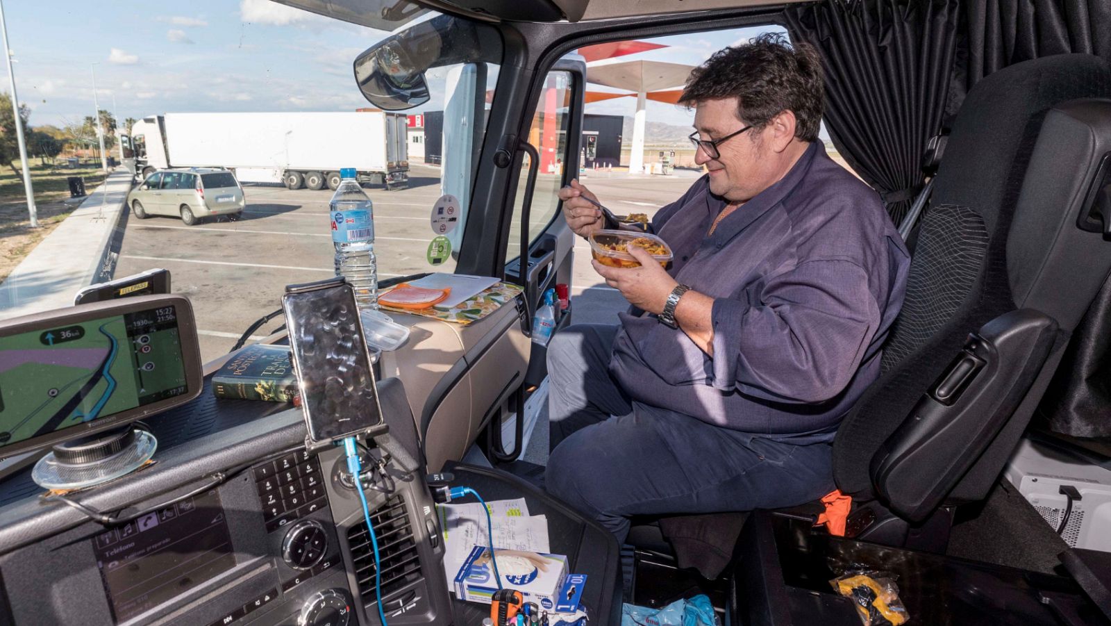 Vídeo: Una 'food truck' para los transportistas