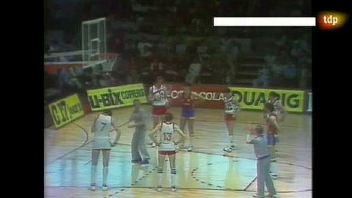 Baloncesto -Semifinal Eurobasket 1983: Nantes. España - URSS